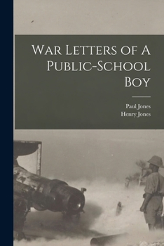 Paperback War Letters of A Public-School Boy Book