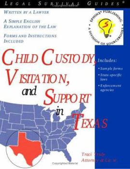Paperback Child Custody, Visitation, and Support in Texas Book