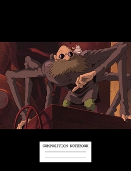 Paperback Composition Notebook: Spirited Away Ghibli Studio KaonashiNo Face Notebooks Book