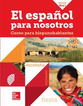 Hardcover El Español Para Nosotros 2014, Level 1, Se [Spanish] Book