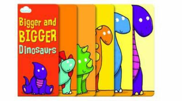 Paperback Bigger & Bigger Dinosaurs Book