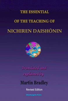 Paperback The Essential of the Teaching of Nichiren Daish&#332;nin Book