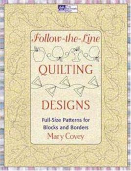 Loose Leaf Follow-The-Line Quilting Designs: Full-Size Patterns for Blocks and Borders Book