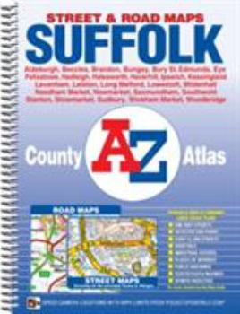 Spiral-bound Suffolk County Atlas (A-Z County Atlas) Book