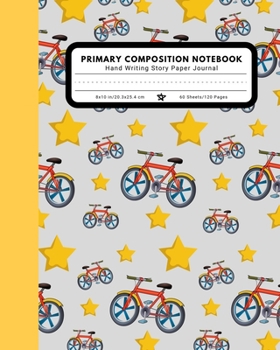 Paperback Primary Composition Notebook Hand Writing Story Paper Journal: 9 Double Lines with Dotted Middle Line Pre-K-2 School Exercise Book - 120 Story Pages - Book