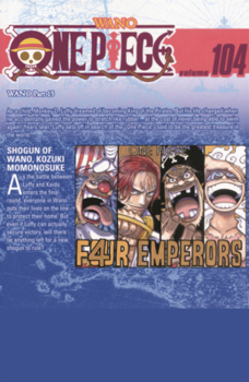 Library Binding Shogun of Wano, Kozuki Momonosuke (One Piece Vol. 104) Book