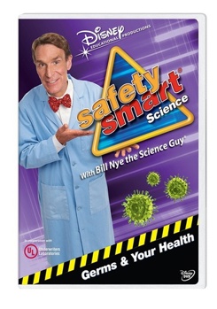 DVD Bill Nye the Science Guy: Germs / Health Book