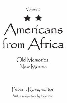 Paperback Americans from Africa: Old Memories, New Moods Book