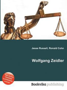 Paperback Wolfgang Zeidler Book