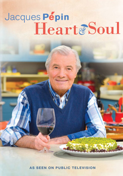 DVD Jacques Pepin: Heart & Soul Book