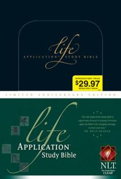 Hardcover Life Application Study Bible-NLT 20th Anniversary Book