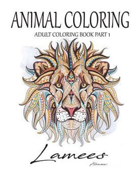 Paperback Animal Coloring: Adult Coloring Book Part 1 Book