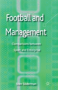 Paperback Football and Management: Comparisons Between Sport and Enterprise Book