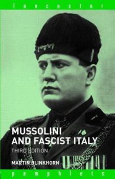 Paperback Mussolini and Fascist Italy Book