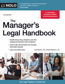 Paperback The Manager's Legal Handbook Book