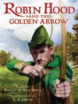 Hardcover Robin Hood and the Golden Arrow Book