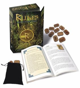 Cards Runes Kit: The Gods' Magical Alphabet [With 25 Wood Runes and Paperback Book and Black Runebag] Book