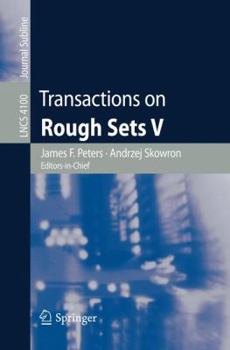 Paperback Transactions on Rough Sets V Book