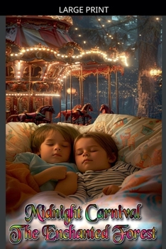 Paperback Midnight Carnival The Enchanted Forest [Large Print] Book