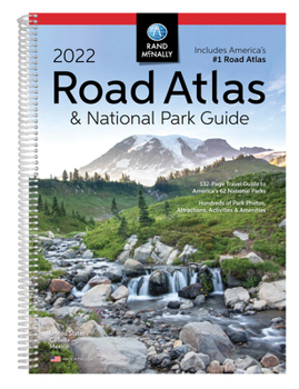 Paperback 2022 National Park Atlas & Guide Book