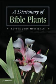 Hardcover A Dictionary of Bible Plants Book