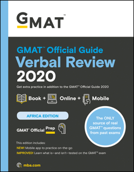 Paperback GMAT Official Guide 2020 Verbal Review: Book + Online (Chinese Version) [Chinese] Book