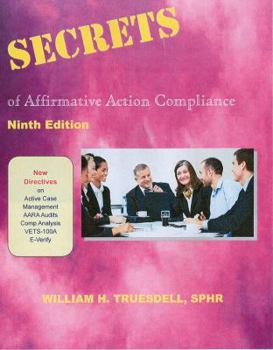Paperback Secrets of Affirmative Action Compliance Book