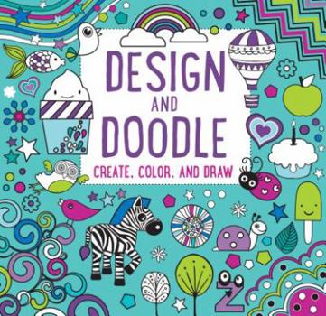 Paperback Design and Doodle: Create, Color, and Draw Book