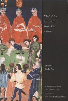 Paperback Medieval England, 1000-1500: A Reader (Readings in Medieval Civilizations and Cultures) Book