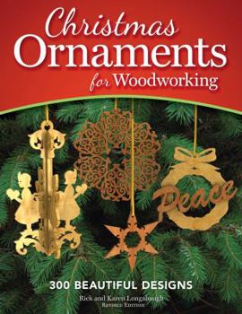 Paperback Christmas Ornaments for Woodworking: 300 Beautiful Designs Book