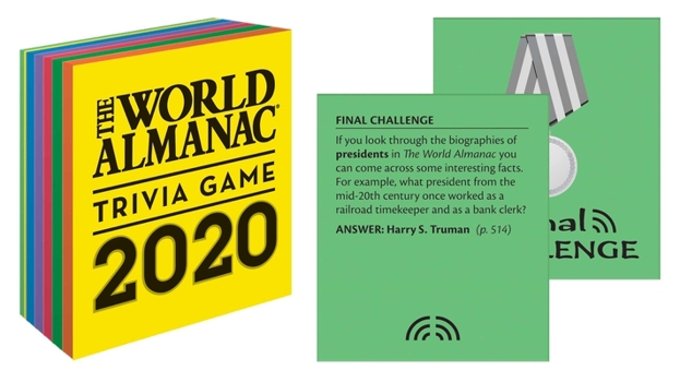 Misc. The World Almanac 2020 Trivia Game Book