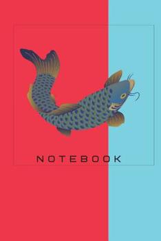 Paperback Notebook: fish theme cover Book