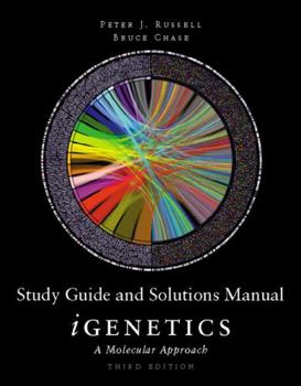 Paperback Study Guide and Solutions Manual for Igenetics: A Molecular Approach Book
