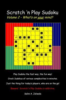 Paperback Scratch 'n Play Sudoku: What's on your mind? Book