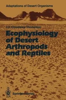 Paperback Ecophysiology of Desert Arthropods and Reptiles Book