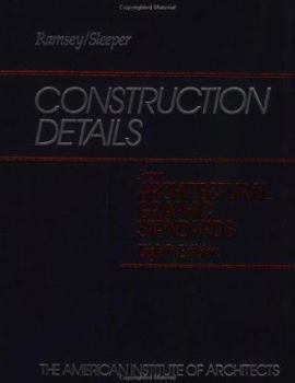 Hardcover Construction Details from Architectural Graphic Standards Book
