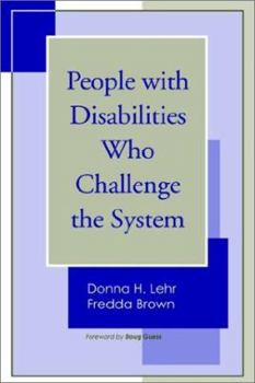 Paperback People with Disabilities Who Challenge the System Book