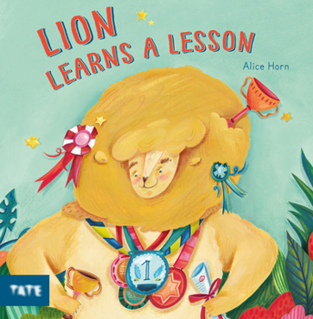Hardcover Lion Learns a Lesson Book