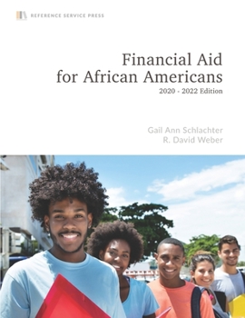 Paperback Financial Aid for African Americans: 2020-22 Edition Book