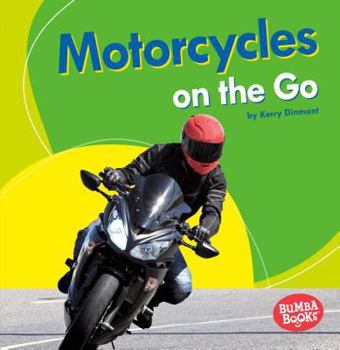 Paperback Motorcycles on the Go [Large Print] Book