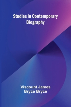 Paperback Studies in Contemporary Biography Book