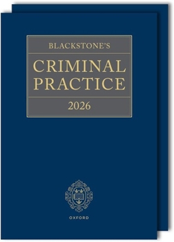 Blackstones Criminal Practice 2026 Supplement 1 Pack