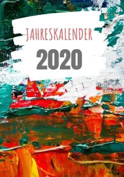 Jahresplaner 2020: Terminkalender 2020 - 366 Seiten (liniert) - Jeder Tag eine Seite - Tagebuch, Haushaltsbuch, Schreibheft, Büro, Notizen, Taschenbuch (German Edition)