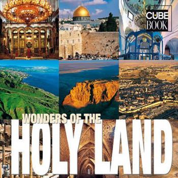 Hardcover Wonders of the Holy Land (CubeBook) Book
