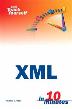 Paperback Sams Teach Yourself XML in 10 Minutes Book
