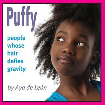 Paperback Puffy: People Whose Hair Defies Gravity Book