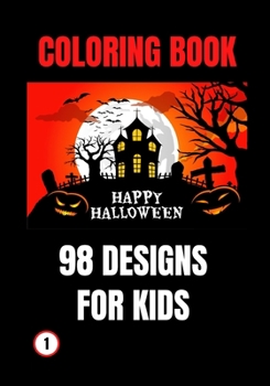 Paperback Coloring Book: Happy Halloween Book