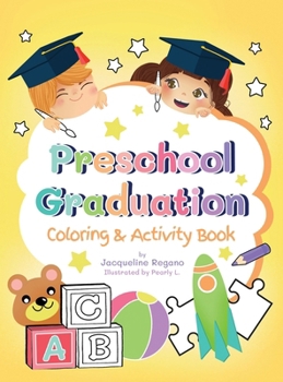 Hardcover Preschool Graduation Coloring & Activity Book