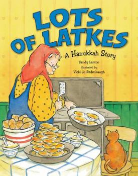 Paperback Lots of Latkes: A Hanukkah Story Book