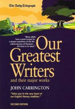 Paperback Our Greatest Writers and Their Major Works Book